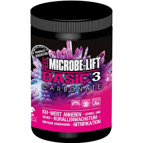 Microbe-Lift Basic 3 Carbonate KH 1000g Podnosi KH