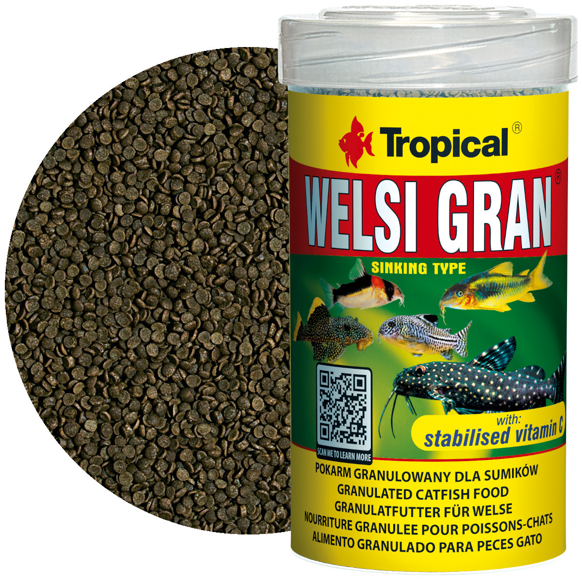Tropical Welsi Gran 100ml Pokarm dla ryb dennych