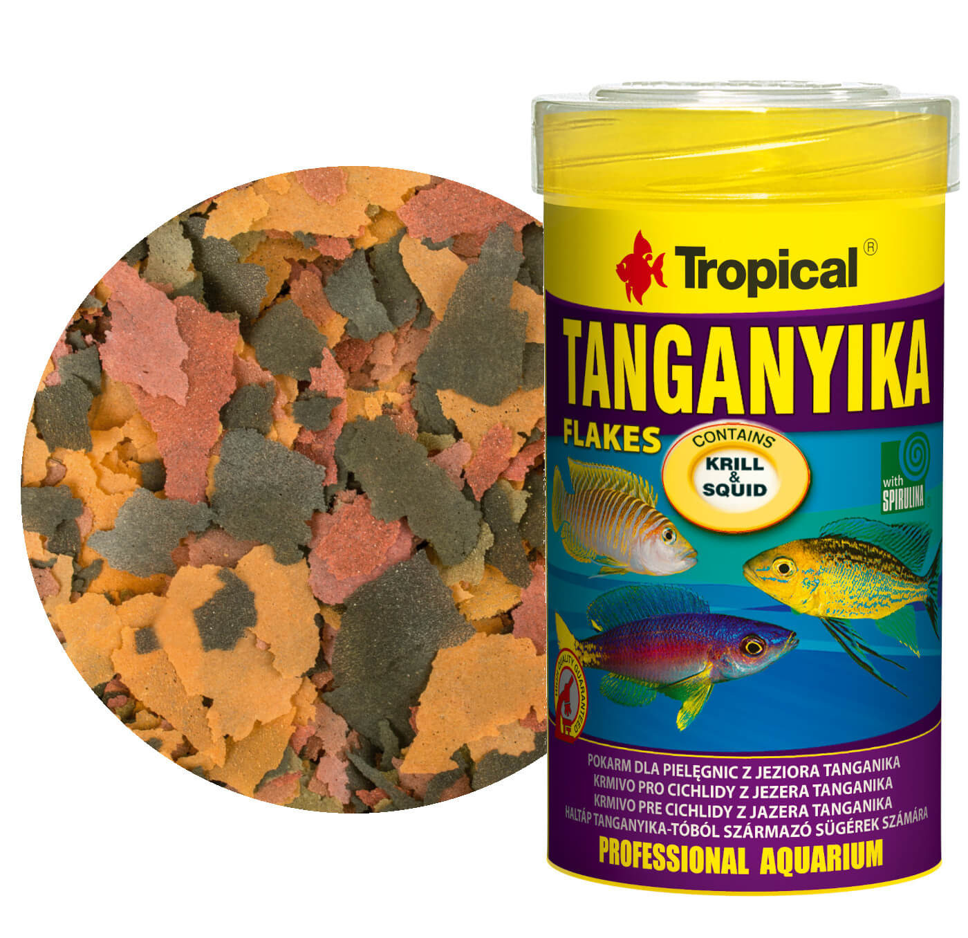 Tropical Tanganyika Flakes 100ml - 20g Pokarm dla pielęgnic
