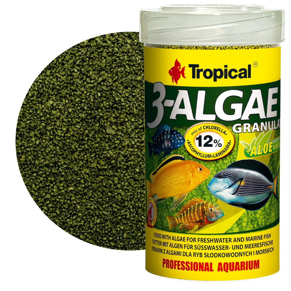 Tropical 3-Algae Granulat 100ml - 44g Pokarm roślinny