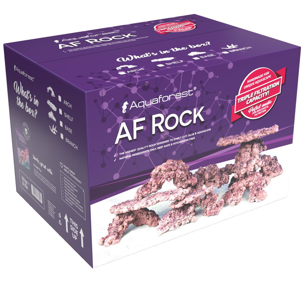 Aquaforest AF Rock Base 10kg - Skała do akwarium morskiego
