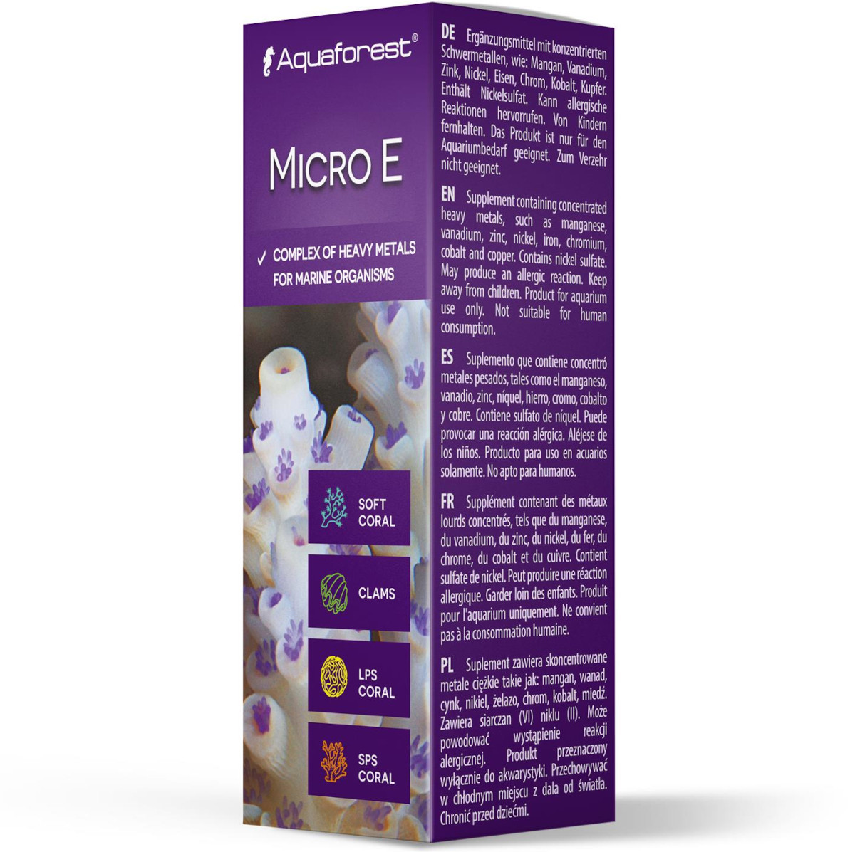 Aquaforest Micro E 10ml - Pierwiastki śladowe