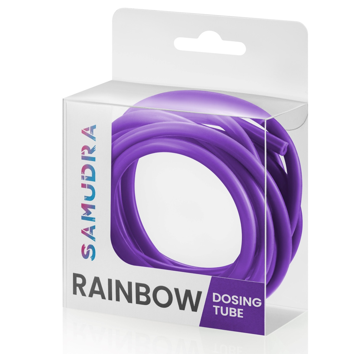 Samudra Rainbow Violet - Wąż silikonowy 2m do pompy dozującej