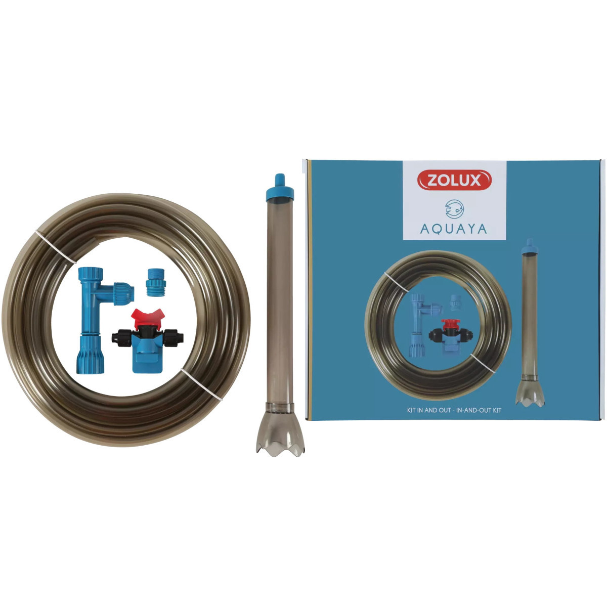 Zolux Aquaya Kit in & out - Zestaw do podmiany wody