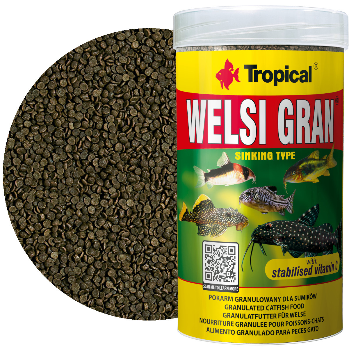 Tropical Welsi Gran 250ml Pokarm dla ryb dennych