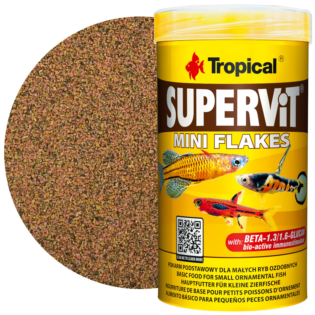 Tropical Supervit Mini Flakes 250ml - 110g Drobny pokarm dla ryb