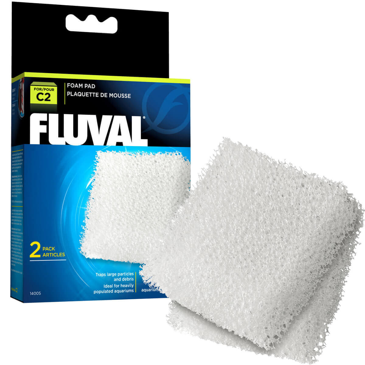 Fluval Gąbka wkład gąbkowy 2szt do filtra C2