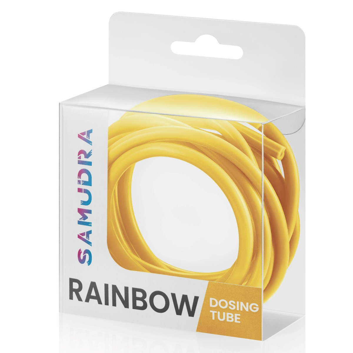 Samudra Rainbow Yellow - Wąż silikonowy 2m do pompy dozującej