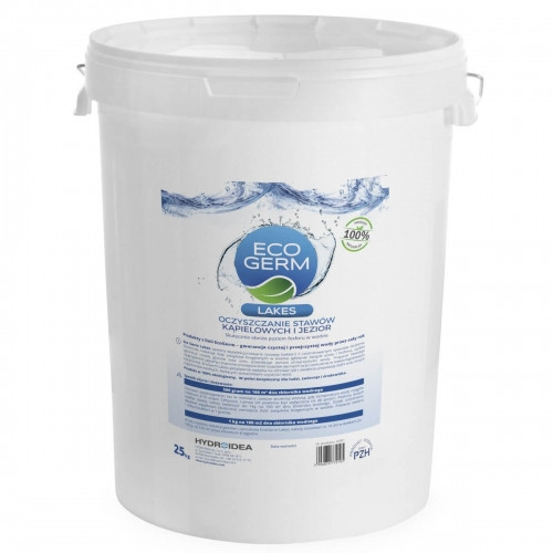 HYDROIDEA ECOGERM LAKES 25 KG - OCZYSZCZA STAW - USUWA MUŁ