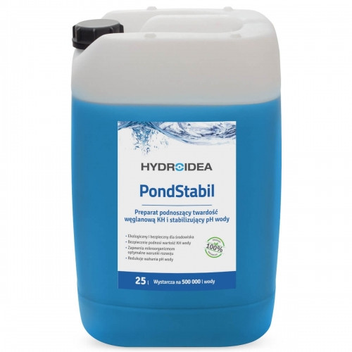 HYDROIDEA PONDSTABIL 25L - PODNOSI KH STABILNE PH STAWU