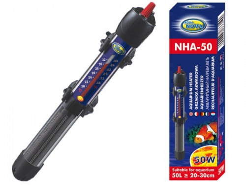 Aqua Nova grzałka z termostatem 50W do akwarium 