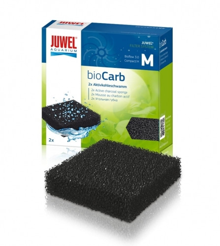 JUWEL BIOCARB M 3.0/COMPACT - GĄBKA WĘGLOWA DO FILTRA BIOFLOW M