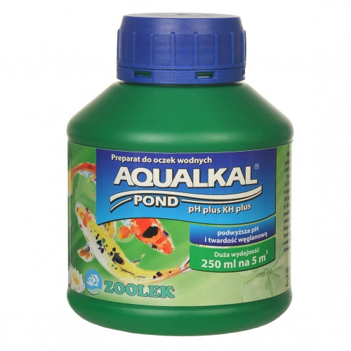 Zoolek Aqualkal Pond 250ml - podwyższa PH i KH