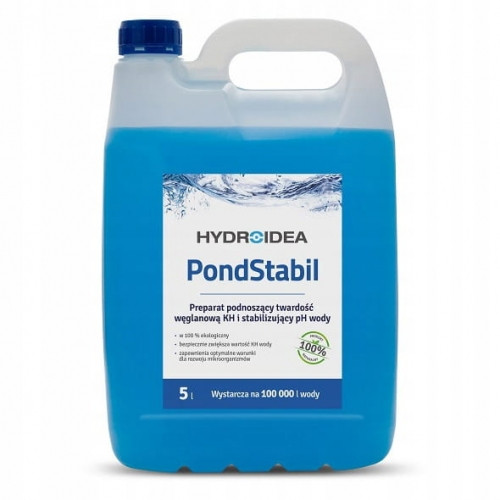 HYDROIDEA PONDSTABIL 5L - PODNOSI KH STABILNE PH STAWU