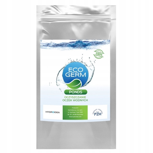 HYDROIDEA ECOGERM PONDS 100G - USUWA MUŁ SZLAM - BAKTERIE DO OCZKA STAWU