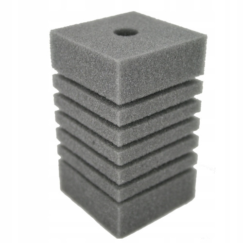 Mitoja Gąbka filtracyjna wkład gęsta szara KW 12x7cm