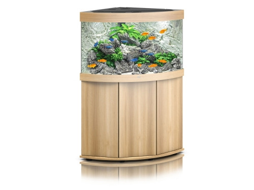 Juwel Trigon 190 LED Jasne drewno - Zestaw akwarium + szafka