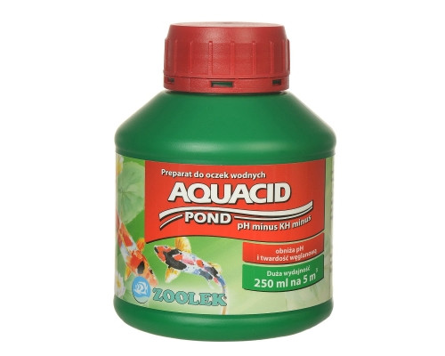 Zoolek Aquacid Pond 250ml - Obniża PH wody