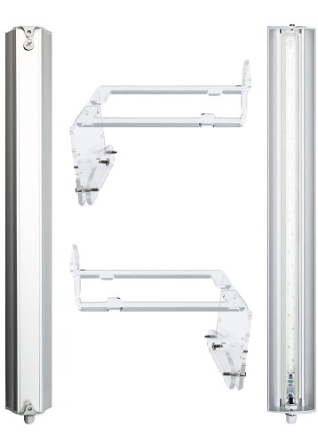Mitoja LED 120 - lampa LED + uchwyty na krawędź akwarium