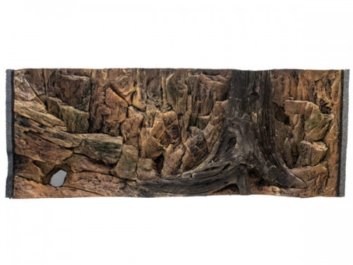 Tło strukturalne 3D skała + korzeń 120x50