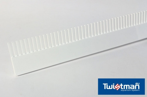 Twistman G-51 WHITE Grzebień przelewowy 51 cm