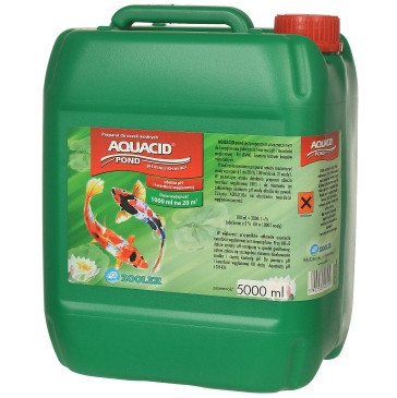 Zoolek Aquacid Pond 5000ml (5L) - Obniża PH wody + gratisy