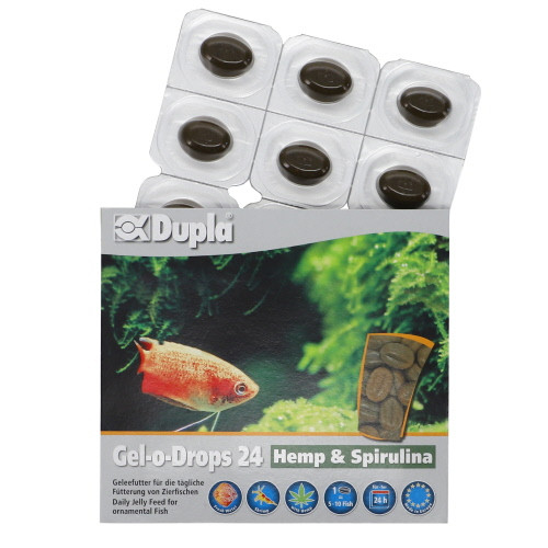 Dupla Gel-o-Drops 24 Hemp&Spirulina 12x2g pokarm w żelu
