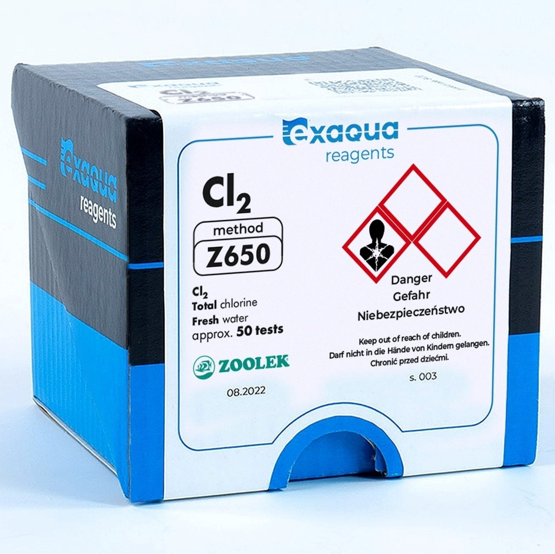 Exaqua Chlor Całkowity Cl2 Z650 - Odczynniki do PRO3/PRO6