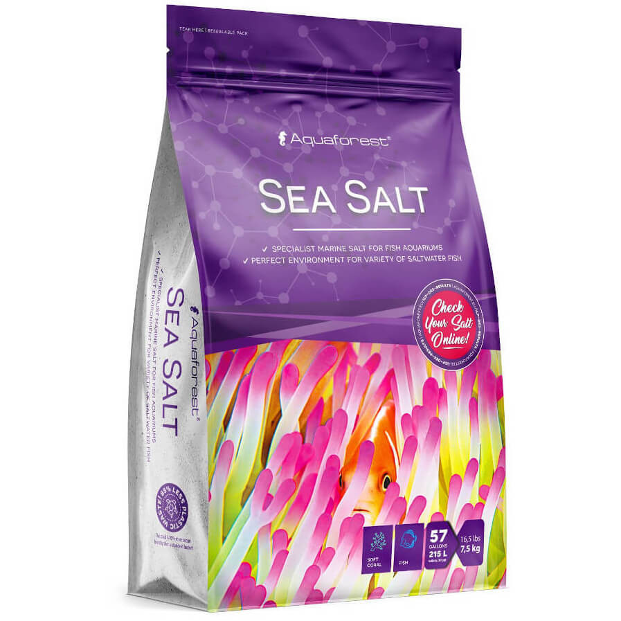 Aquaforest Sea Salt 7,5kg - sól do akwarium morskiego
