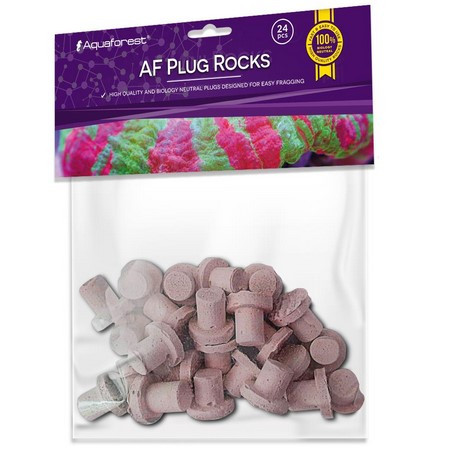 Aquaforest AF Plug Rocks Purple 24szt. Podstawki pod korale