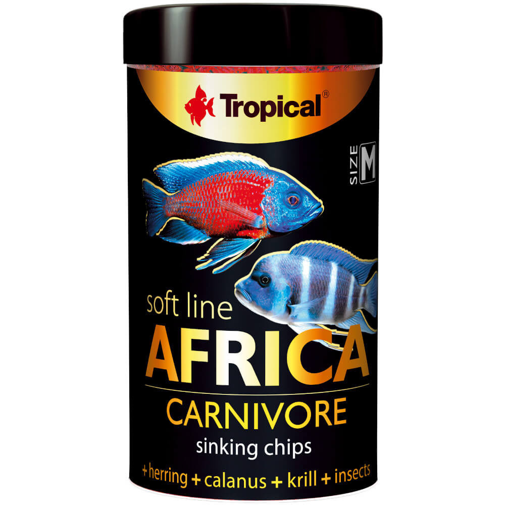 TROPICAL SOFT LINE AFRICA CARNIVORE M 100ml - 52G POKARM DLA RYB 