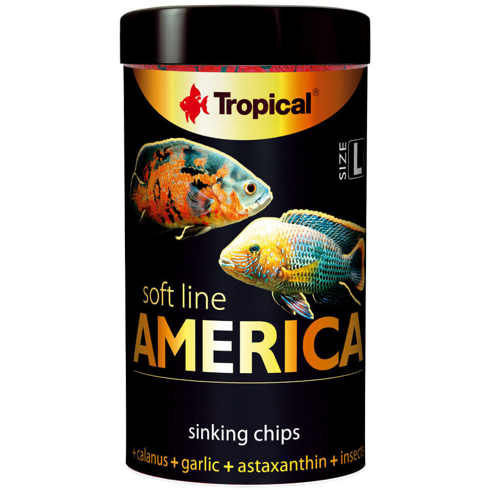 TROPICAL SOFT LINE AMERICA L 100ML - 52G POKARM PREMIUM DLA RYB