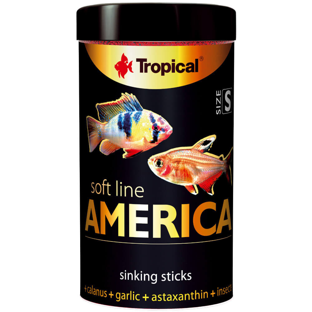 TROPICAL SOFT LINE AMERICA S 100ML - 56G POKARM PREMIUM DLA RYB