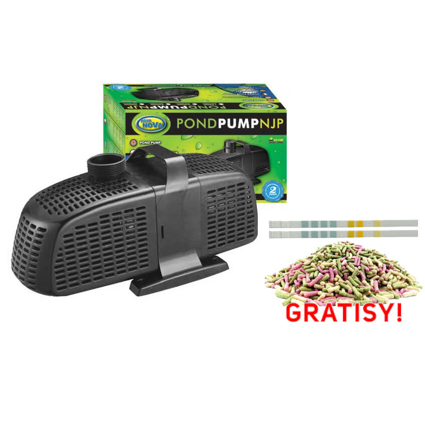 Aqua Nova NJP-40000 Pompa do oczka wodnego 38500l/h + gratisy