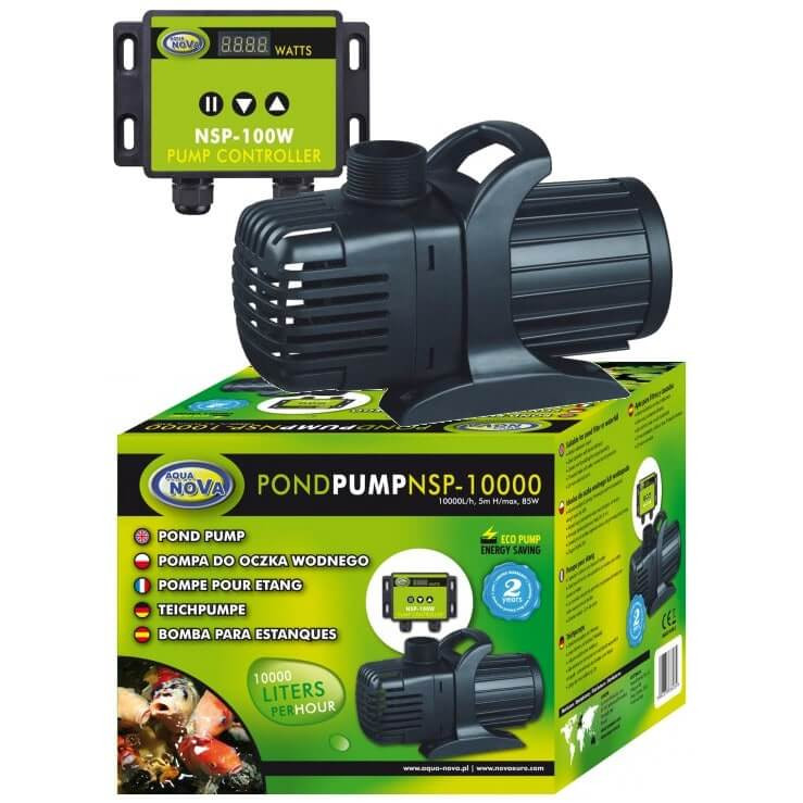 Aqua Nova NSP-10000 pompa do oczka wodnego + sterownik + gratis