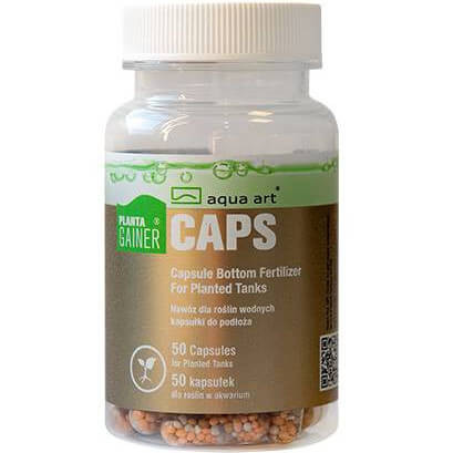 Aqua Art Planta Gainer Caps Nawóz do podłoża - 50 kapsułek