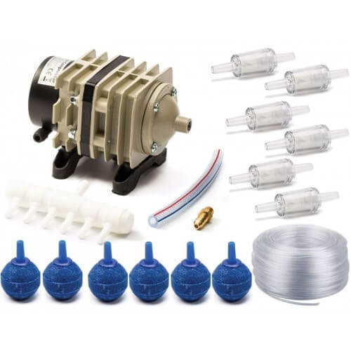Aqua Nova N-ACO-45 napowietrzacz do oczka 2700l/h + duży zestaw