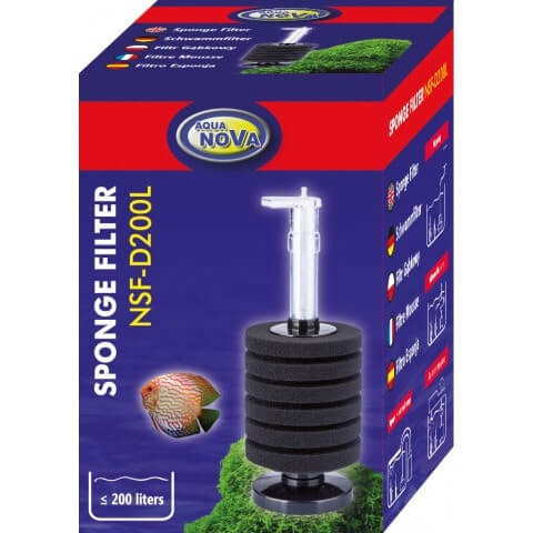Aqua Nova NSF-D200L filtr wewnętrzny gąbkowy do akwarium 200l