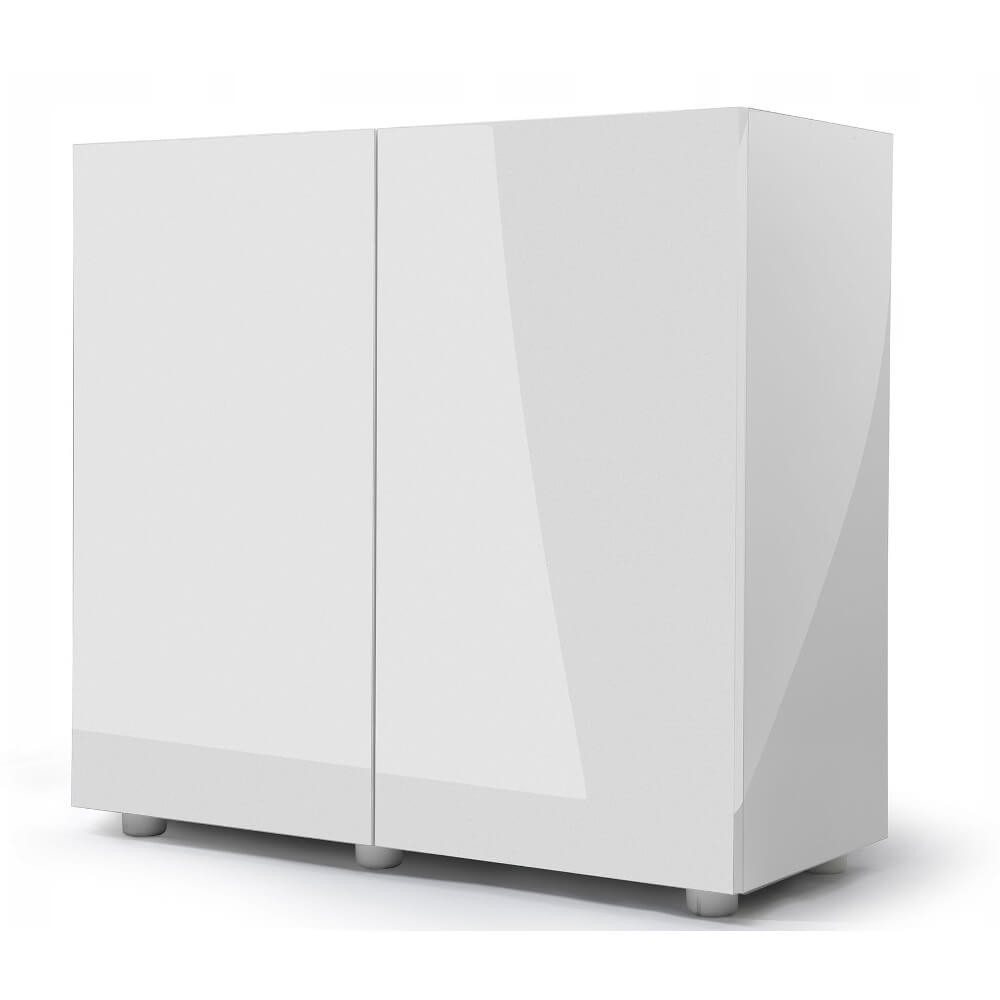 Aquael Glossy 80x35x73 ZD szafka pod akwarium biała