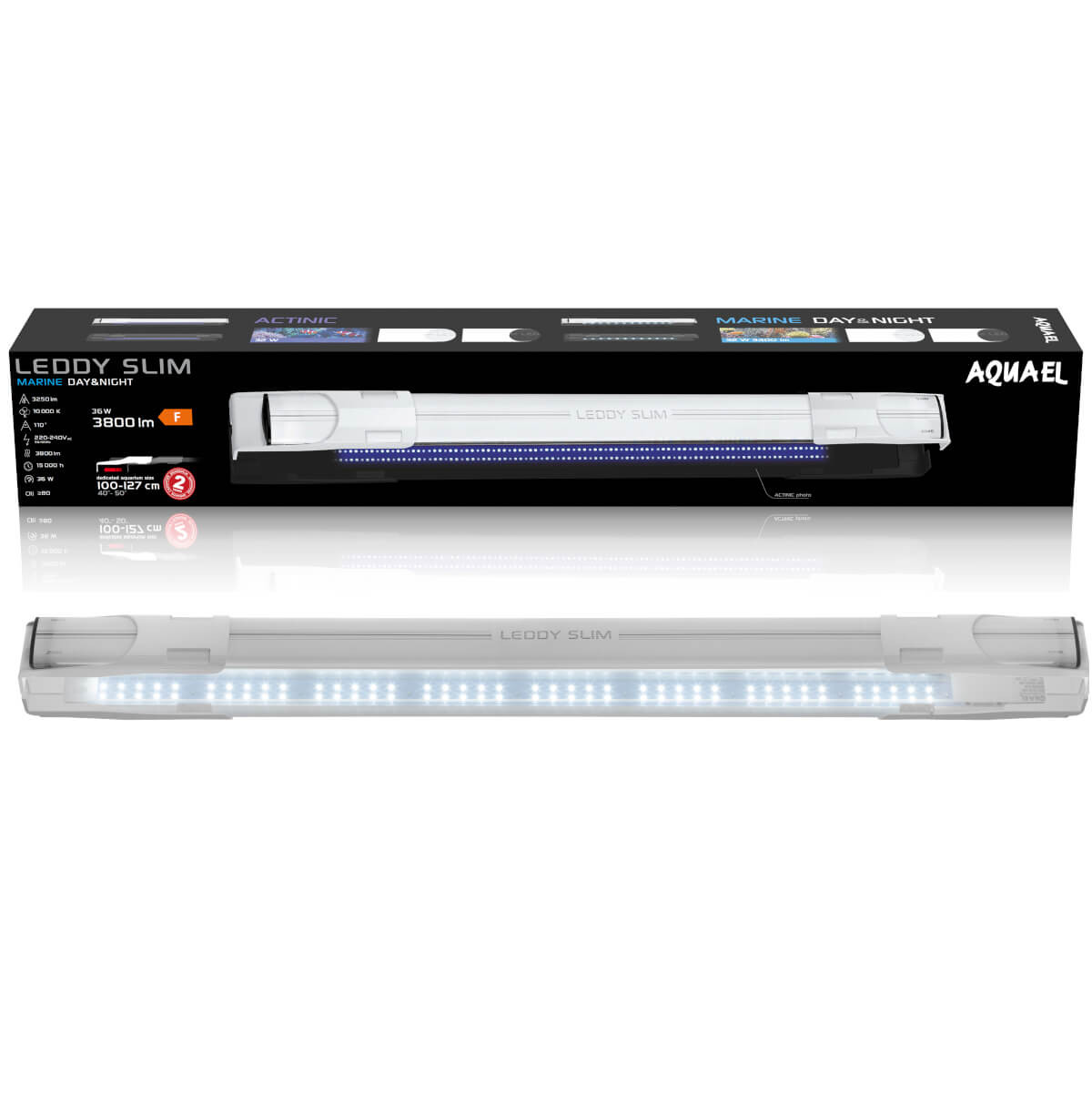 Aquael Leddy Slim Marine D&N 36W biała belka LED 100-120cm