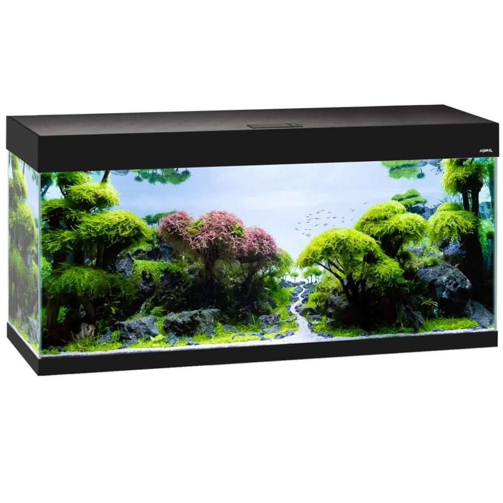 Aquael Opti Set 240 LED czarny akwarium