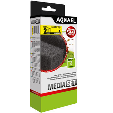 Aquael Wkład gąbkowy do filtra FAN-2 Plus 2szt. 113906