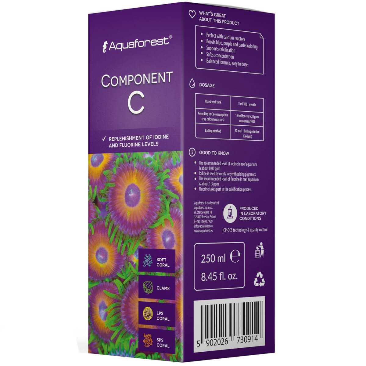 Aquaforest AF Component C 250ml - dla korali