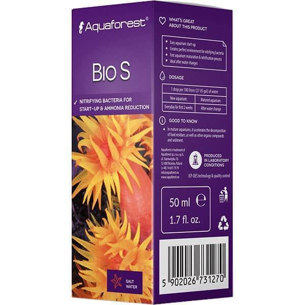 Aquaforest Bio S 50ml - bakterie do akwarium