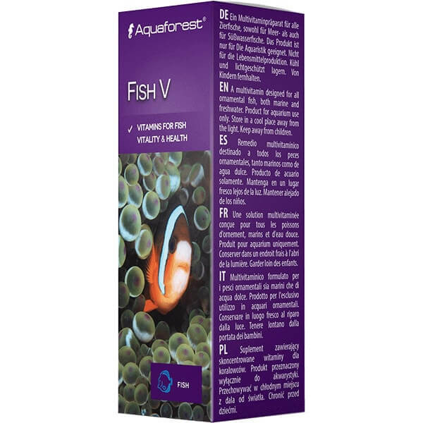 Aquaforest Fish V 10ml - witaminy dla ryb