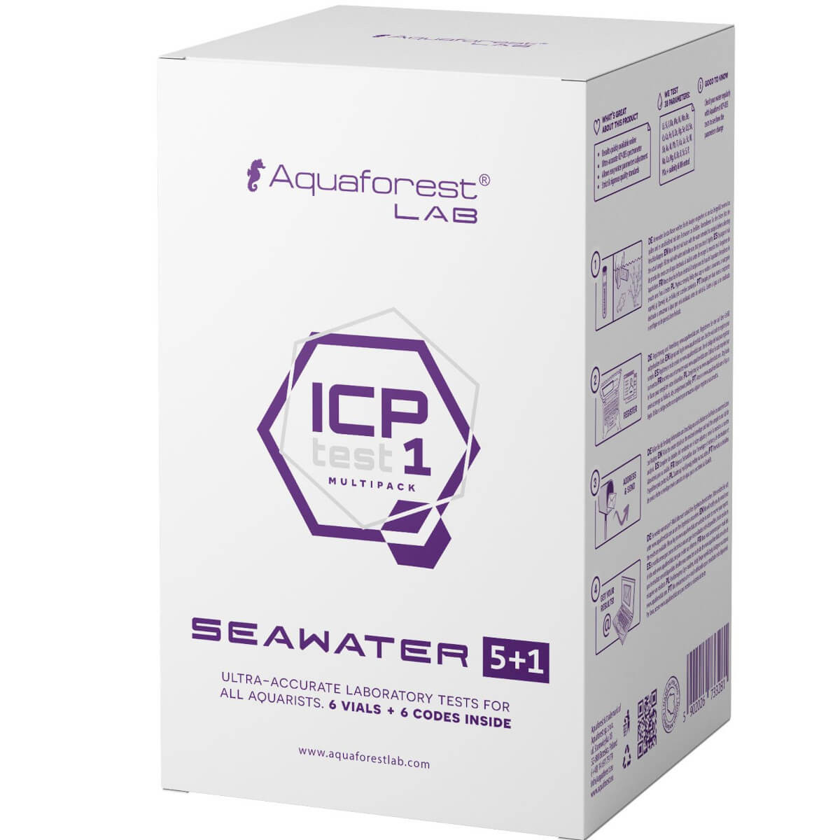 Aquaforest ICP Test 5+1 Woda z akwarium