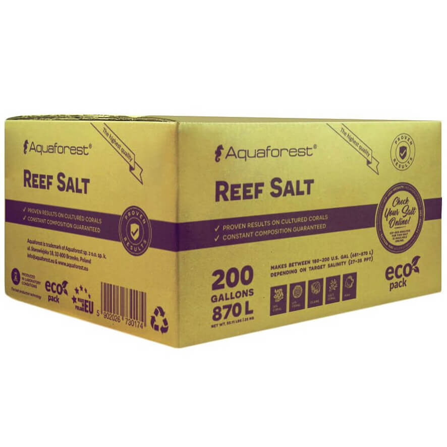 Aquaforest Reef Salt 25kg - sól morska - rafowa