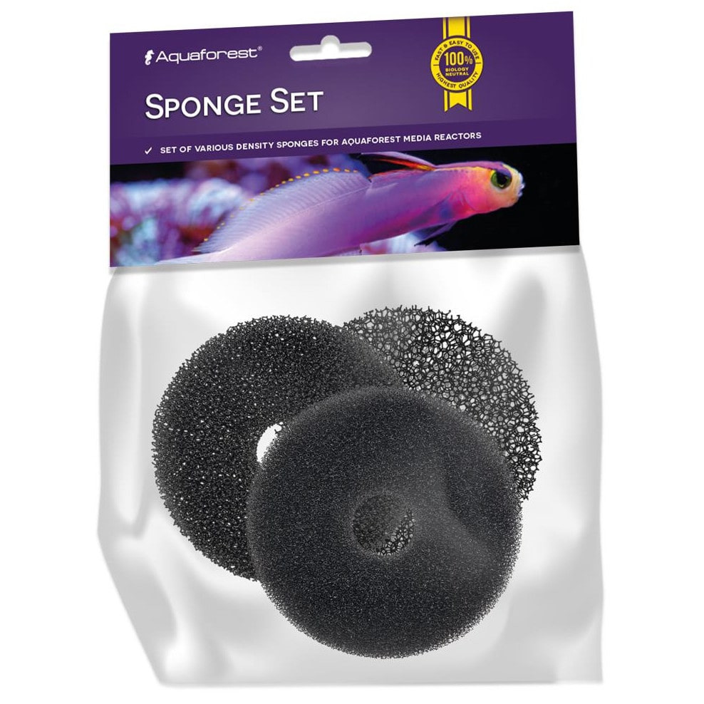 Aquaforest Sponge Set AF110 - Gąbki 3szt wkład do reaktora