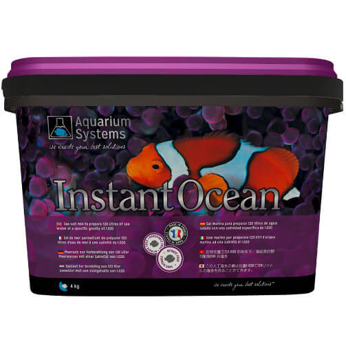 Aquarium Systems Instant Ocean 4kg /110L sól morska