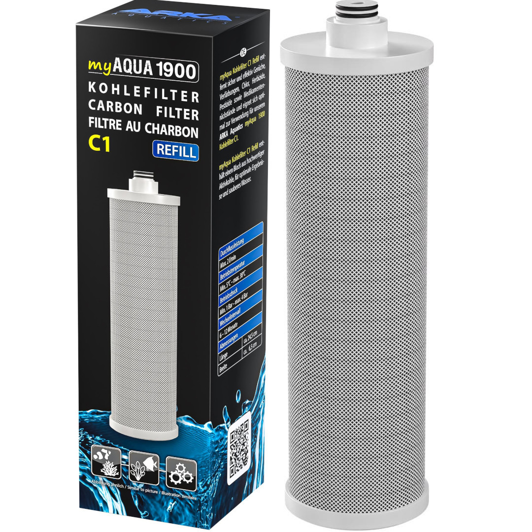 Arka Carbon Filter C1 Refill - Wkład węglowy myAqua 1900 uzupełnienie